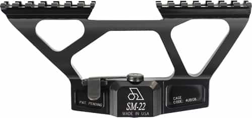 Arsenal Scope Mount Sam7k 5.8\" Picatinny Rail Black