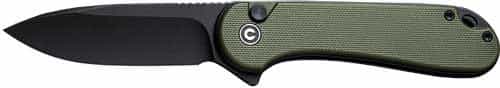 Civivi Knife Elementum Ii 2.96 \" Od Green G10\/Blk Stonewash