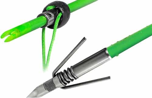Truglo Bowfishing Speed Shot Arrow W\/Spring Fshr Pnt & Slde