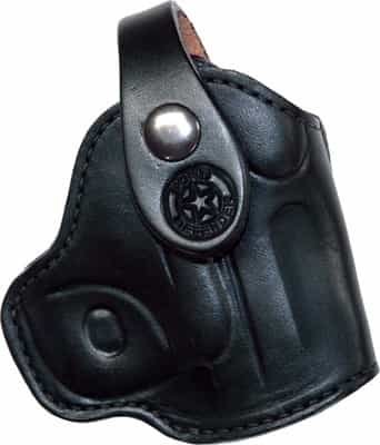 Bond Arms Holster Rh Thumbsnap For Back-Up Leather Black