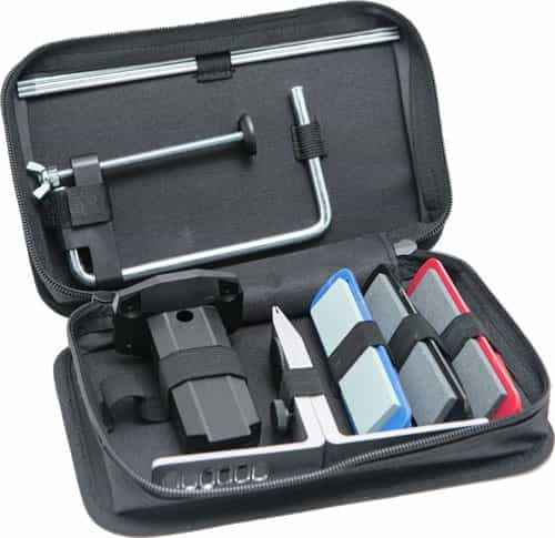 Accusharp 3-Stone Precision Knife Sharpening Kit W\/Case