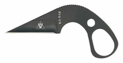Ka-Bar Tdi Le Last Ditch Knife 1.625\" W\/Sheath Black