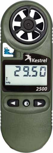 Kestrel 2500Nv Weather Meter Digital Altimeter Od Green