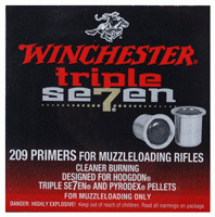 Win Primers For Muzzleloading Case Lot Triple 7 2000\/Case
