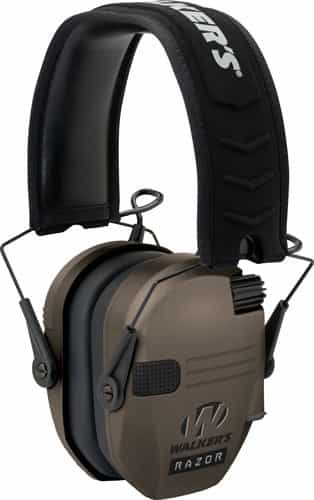Walkers Muff Electronic Razor Slim Tactical 23Db Fde