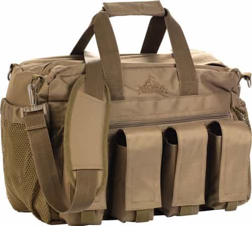 Red Rock Deluxe Range Bag Tan Fold Out Work\/Cleaning Gun Mat