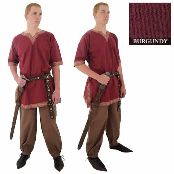 Viking Shirt, Burgundy By Say