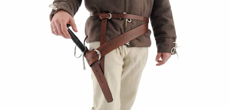 Broadsword Belt - Left Hand By Paul Chen / Hanwei