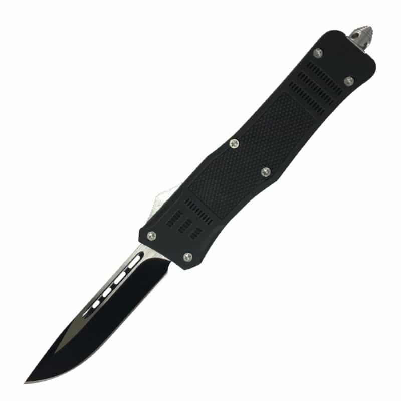 Automatic Otf Knife W/ Belt Clip