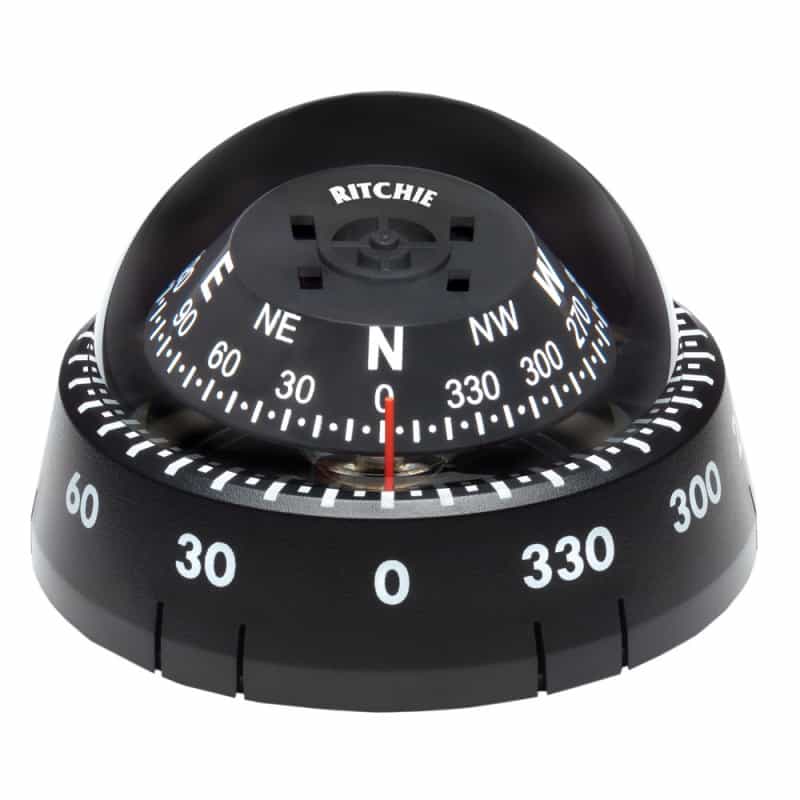 Ritchie Xp-99 Kayaker Compass - Surface Mount - Black