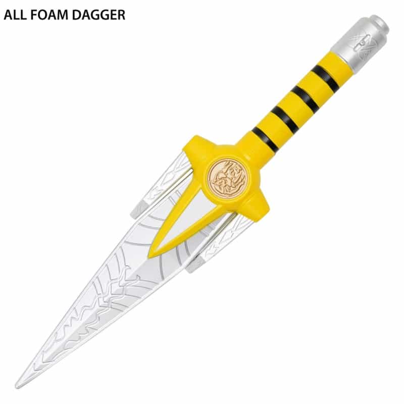 16.5" Yellow Power Dagger All-Foam Cosplay Prop