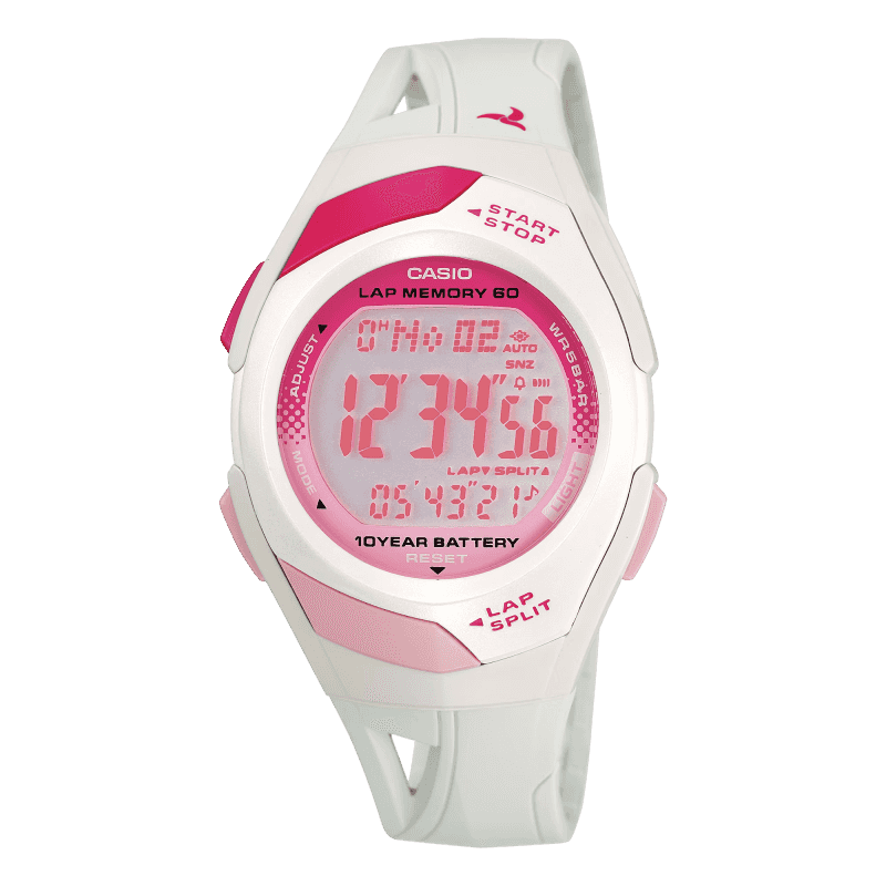 Women's Mid-Size Running Watch W/ 60-Lap Memory