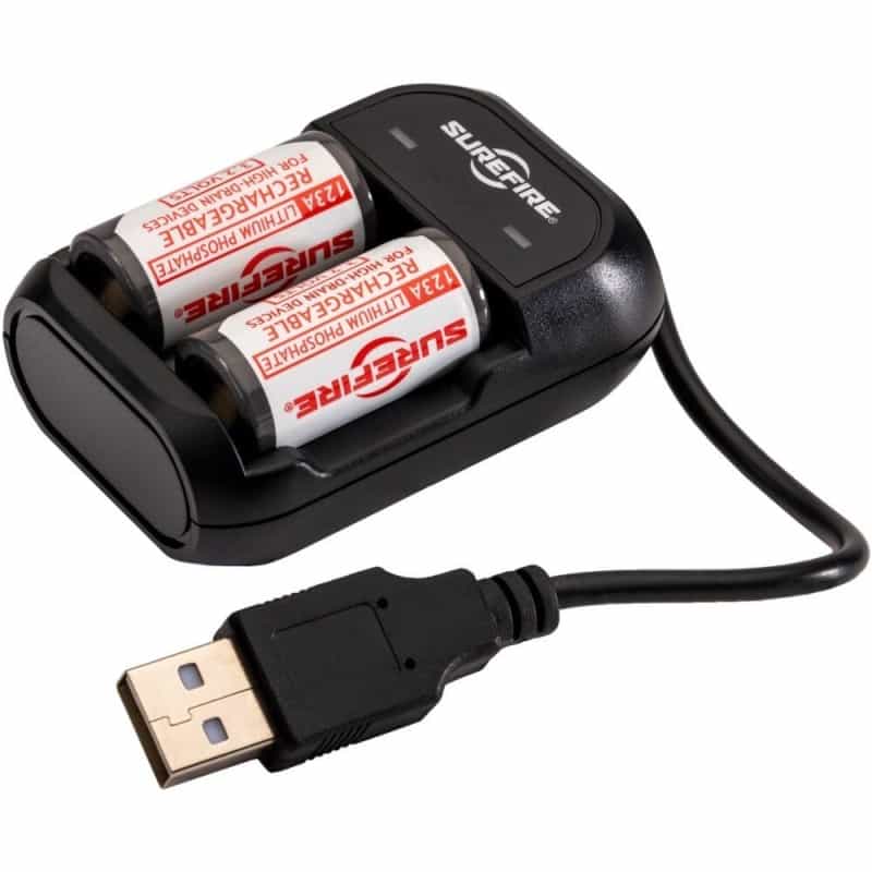 123A Rechargeable Batteries W/ Charger