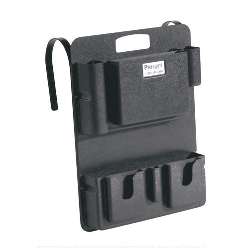 Dodge Ram 1500 Ssv 2013 - 2021 Black Abs, Multi-Slotted, Portable, Seat Mounted, Duty Gear Organizer