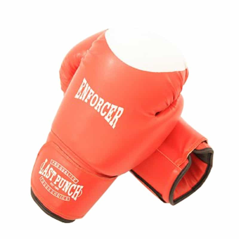 Red Oz Boxing Gloves Heavy Duty Enforcer