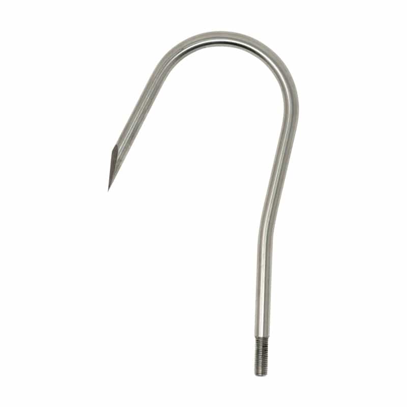 Mhx Stainless Steel Gaff Hooks - Threaded