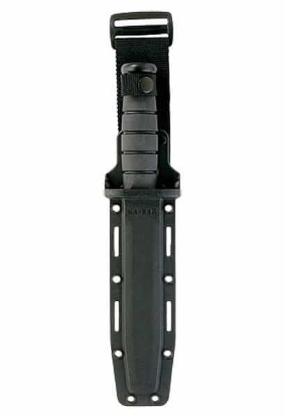 Ka-Bar 1216 - Full-Size Black Glass-Filled Nylon Sheath