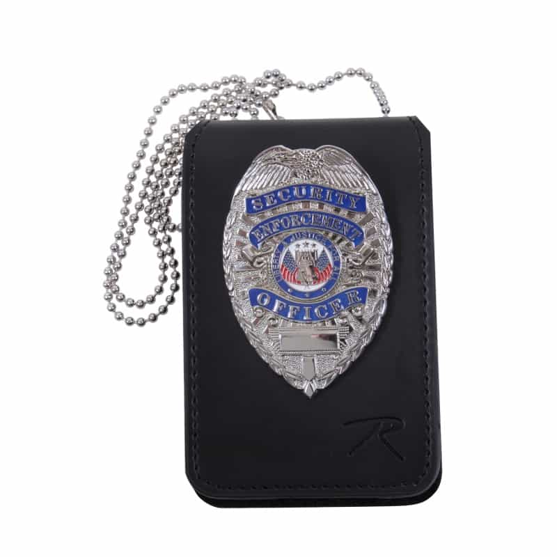 Rothco Universal Leather Badge & Id Holder
