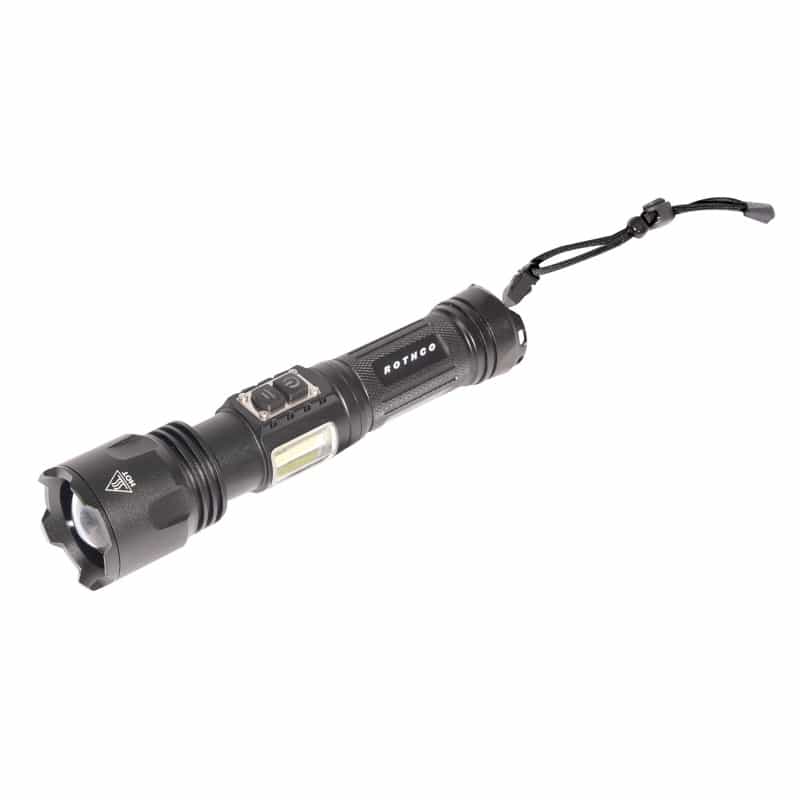 Rothco Rechargeable Led Tactical Task Light With Zoom - 2000 Lumens
