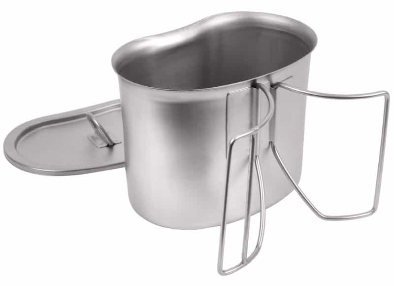 Rothco Stainless Steel Canteen Cup And Cover Set