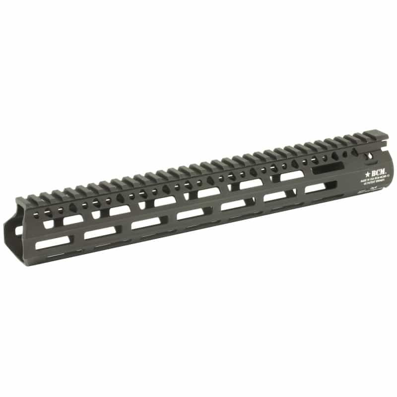 Bravo Company, 13" Mlok Compatible Modular Rail (Mcmr), For Ar Rifles, Black