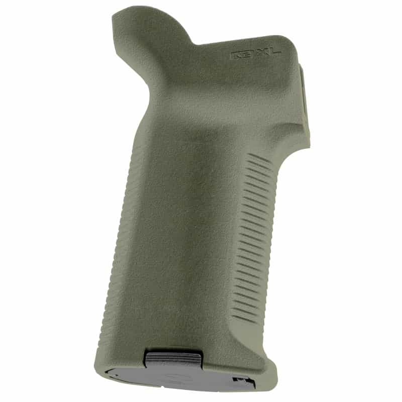 Magpul Industries, Moe K2 Xl Grip, Approximately 25% Larger Than Moe K2 Grips, More Vertical Angle Provides Optimal Hand Position For Modern Shooting Techniques, Fits Ar Rifles, Olive Drab Green