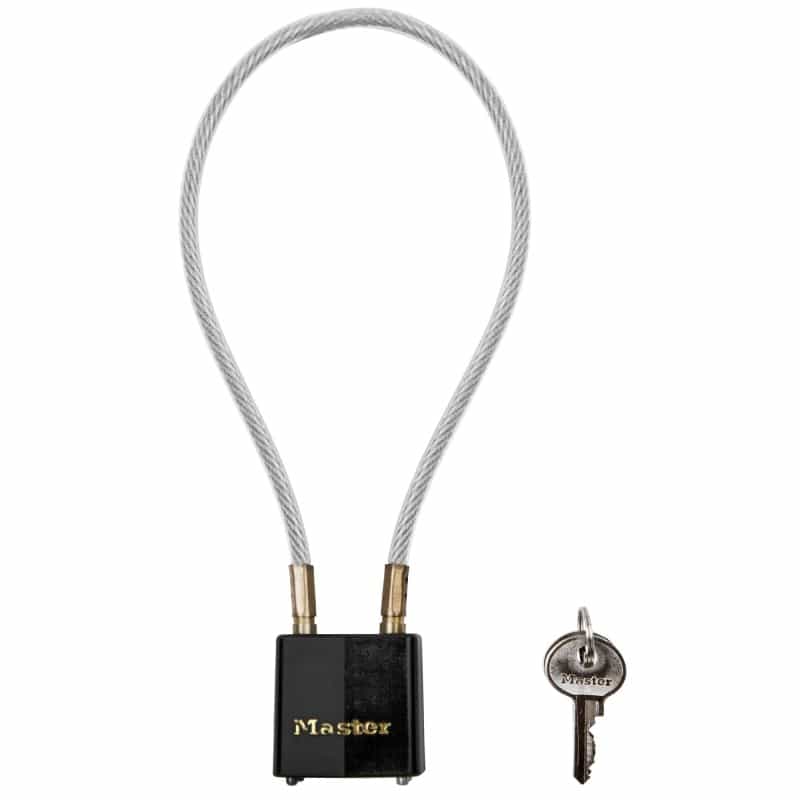 Masterlock, Cable Gun Lock, Keyed Alike, 14" Long, Not Ca Approved