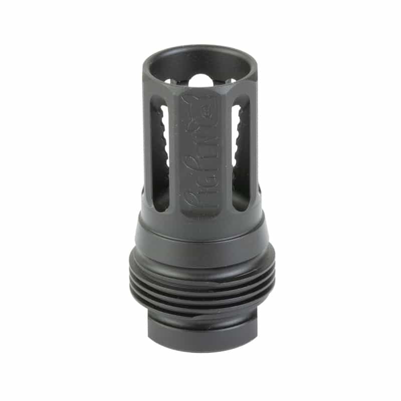 Noveske, Pig Pen, Flash Hider, 5.56 Nato, Fits Ar, 1/2X28 Thread Pitch, Nitride Finish, Black, Short Variant, Includes Shims