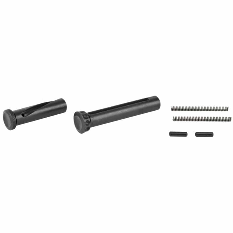 Battle Arms Development, Enhanced Pin Set, For Lr-308/Sr-25/Ar308 Rifles, Includes Enhanced Takedown Pin, Enhanced Pivot Pin, 2 Kns Detents, And 2 Springs, Black Finish