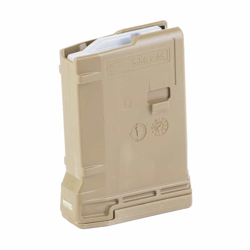 Amend2, Rifle Magazine, 223 Remington/5.56 Nato, 10 Rounds, Fits Ar, Polymer, Coyote Brown