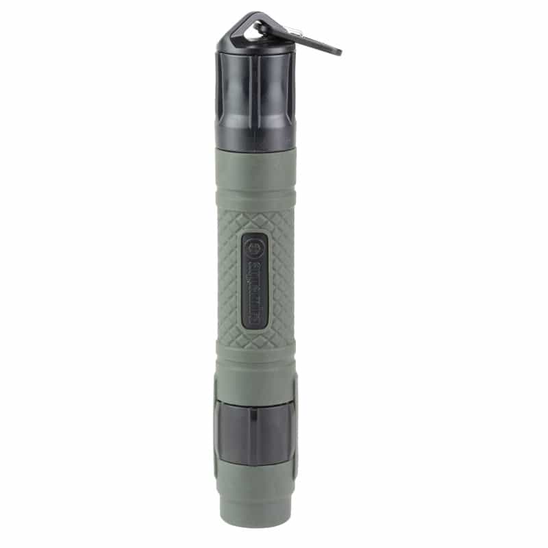 Aquamira, Survival Straw, Emergency Water Filter System, Certified Filtration Up To 300 Gallons Of Water, Olive Drab Green