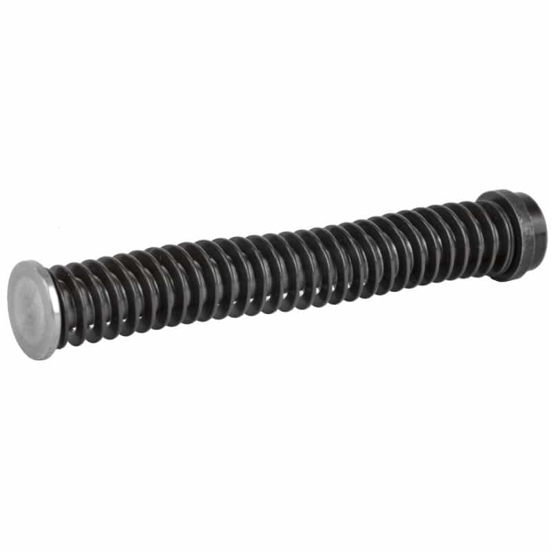 Rival Arms, Guide Rod Assembly For Gen 4 Glock 19, Ismi Premium Spring, Stainless Steel Finish