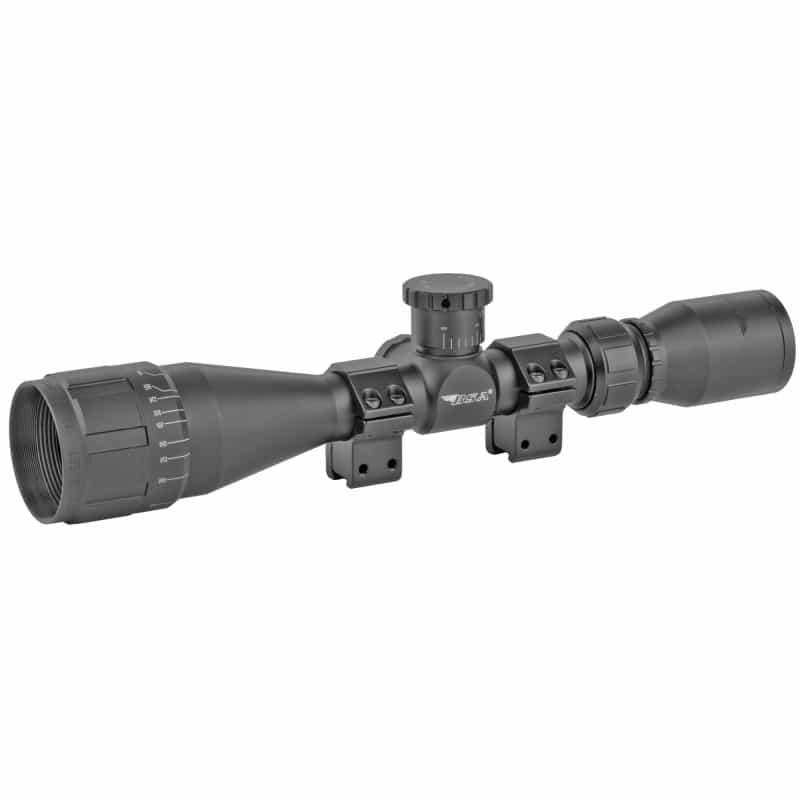 Bsa Optics, Sweet 17, Rimfire Scope, 3-9X40, 1" Maintube, 30/30 Duplex Reticle, Black Color, Designed For 17 Hmr