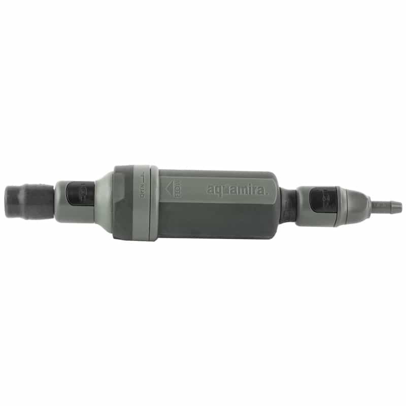 Aquamira, Frontier Max, Filtration System, Includes Worldwide Red Filter, Black And Gray