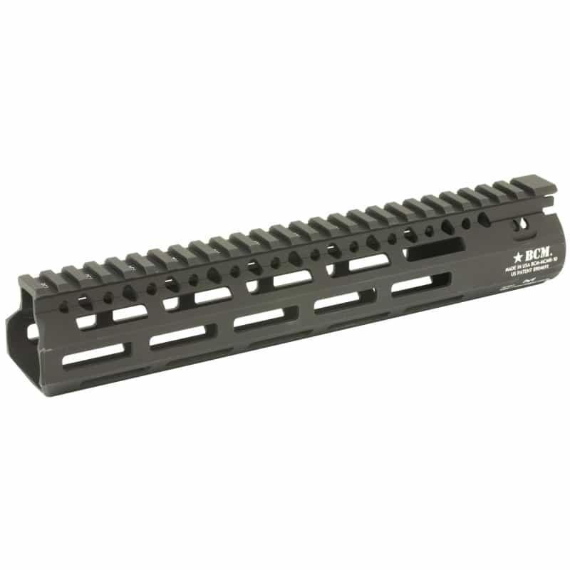 Bravo Company, 10.5" Mlok Compatible Modular Rail (Mcmr), For Ar Rifles, Black