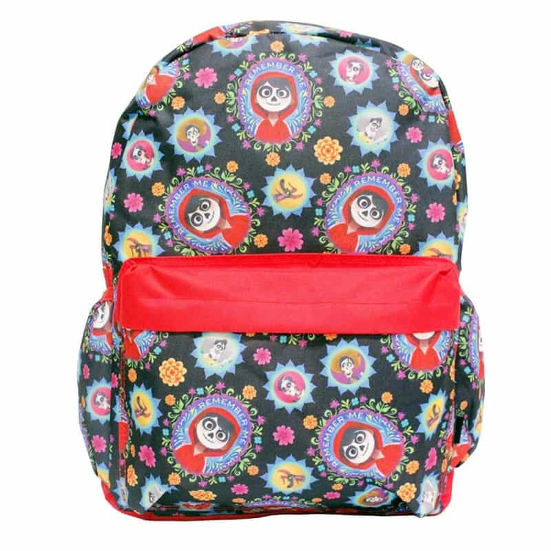 16" Disney Coco Printed Large Backpack Adjustable Padded Shoulder Straps