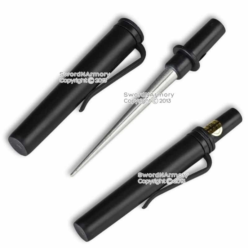 Diamond Dust Sharpening Rod Sharpener For Serrated Knife Scissor Fishing Hook