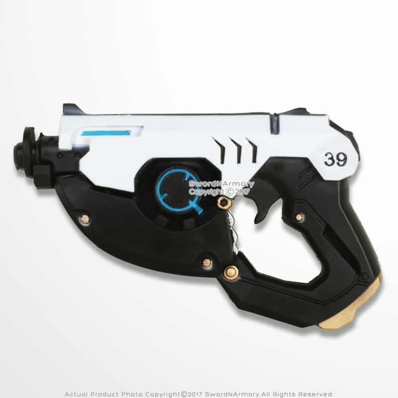 Ow Fantasy Foam Gun Tracer Weapon Cosplay Props Larp Shotgun White