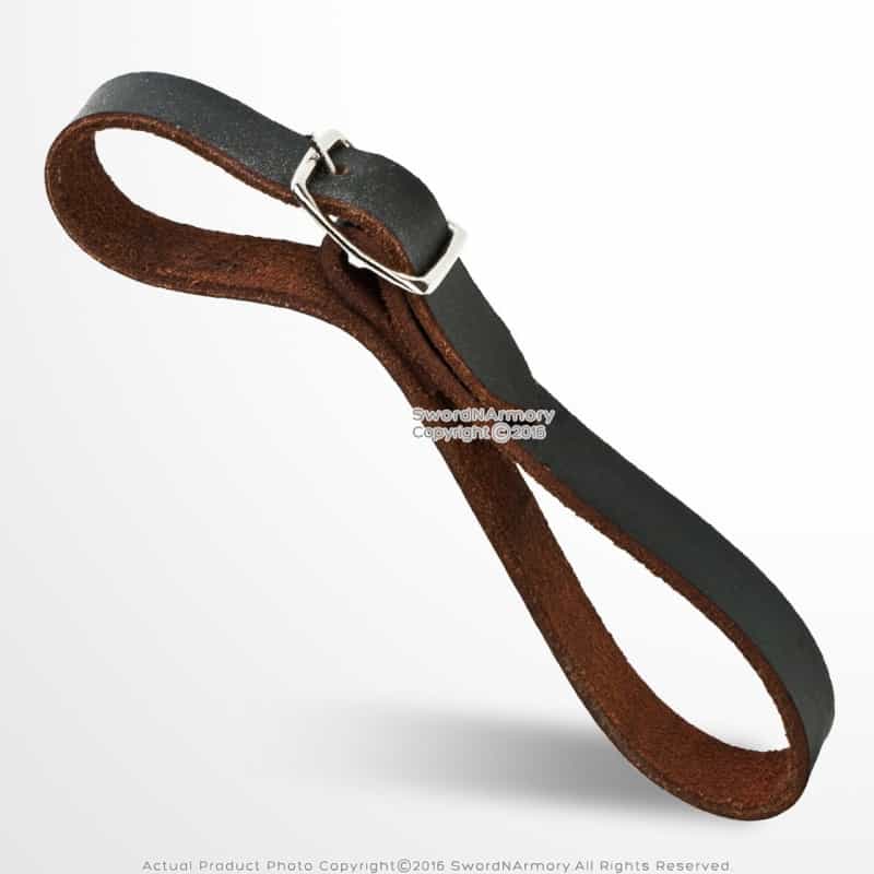 Leather Tankard Strap Medieval Renaissance Faire Larp Sca Mug Frog