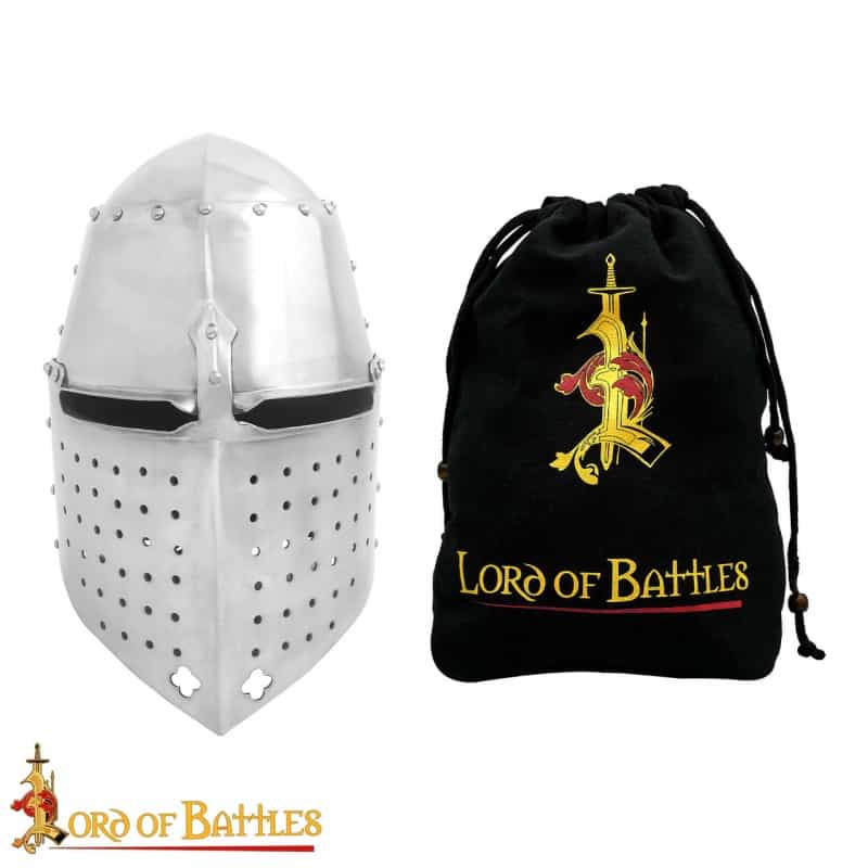 The Great Helmet Of Sir Richard Pembridge 14Th C Padded Liner