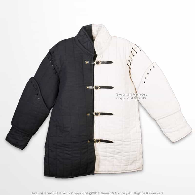 2Xl Size Gambeson Type I Medieval Padded Armour Coat Sca Wma Arming Jacket Bnw