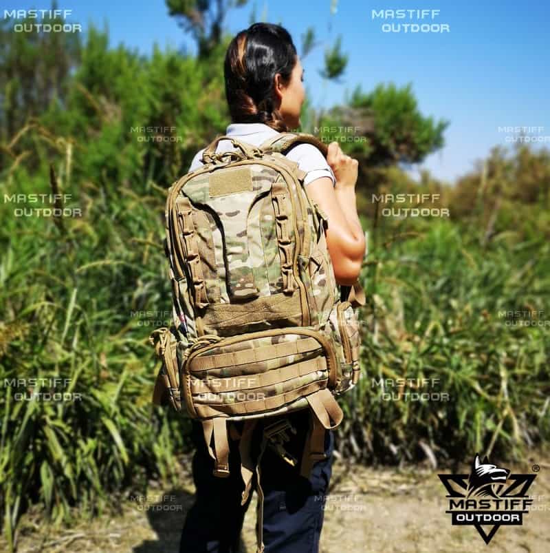 45L Large Tactical Outdoor Trekking Rucksacks Military Bag For Hiking Camping Mountain Climbing