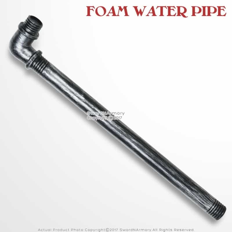 28" Lead Pipe High Density Foam Cosplay Larp Anime Video Game Weapon