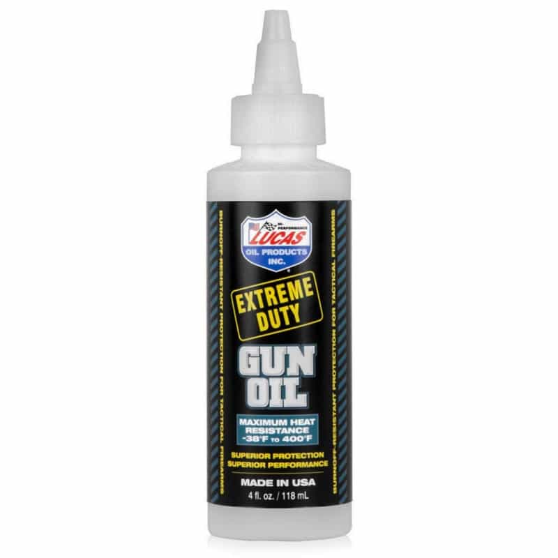 Lucas Oil Extreme Duty Gun Oil – 4 Ounce Bottle