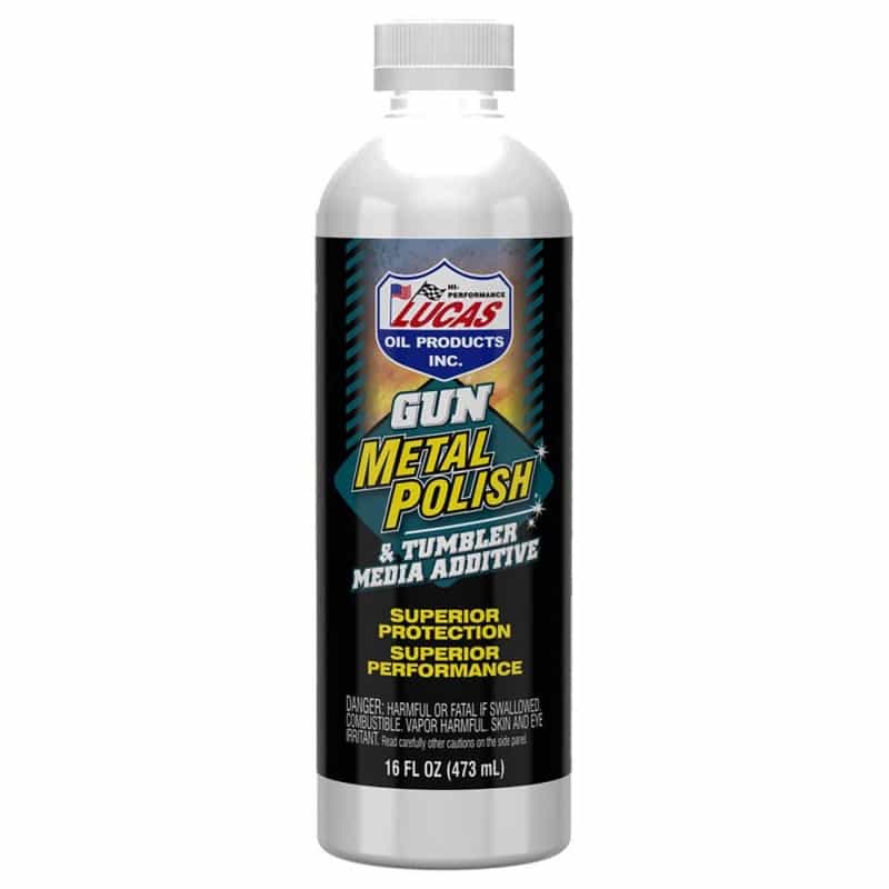 Lucas Oil Gun Metal Polish & Tumbler Media Additive – 16 Ounce