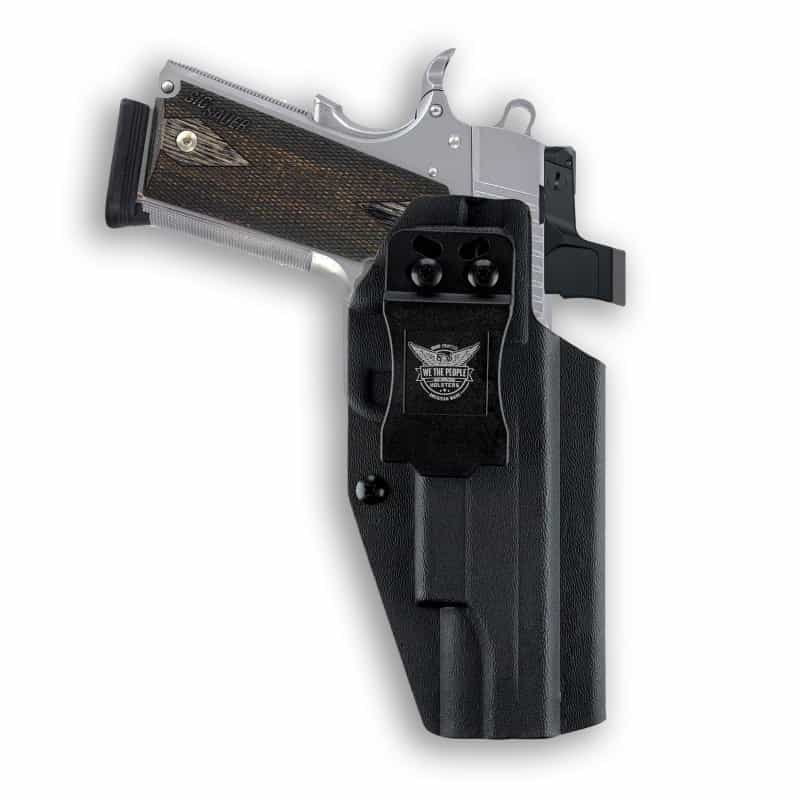 Sig Sauer 1911 5" 45Acp Railed Red Dot Optic Cut Iwb Holster
