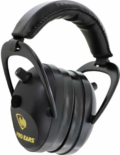 Pro Ears Gold Ii 26 Ear Muff Electronic W\/Padded Base Blk