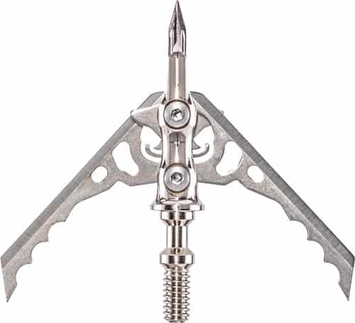 Rage Broadhead Hypodermic Xbow Nc 2-Blade 100Gr 2\" Cut 3Pk