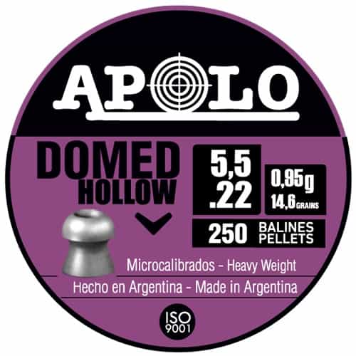 Hatsan Apolo 22 Domed Hollow 14.6 Grain 250 Pack