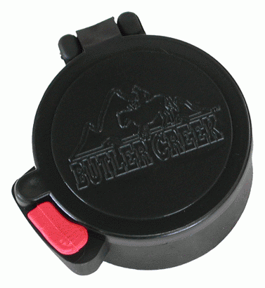 Butler Creek Flip Open #18 Eye Scope Cover Black